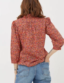 Women FatFace View All|Kerry Gradient Floral Shirt