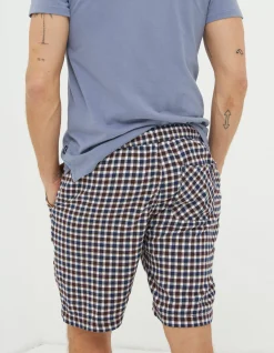 Men FatFace View All|Keswick Check Lightweight Pyjama Shorts