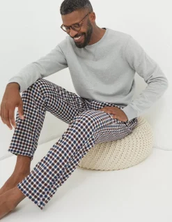 Men FatFace View All|Keswick Light Check Pyjama Bottoms