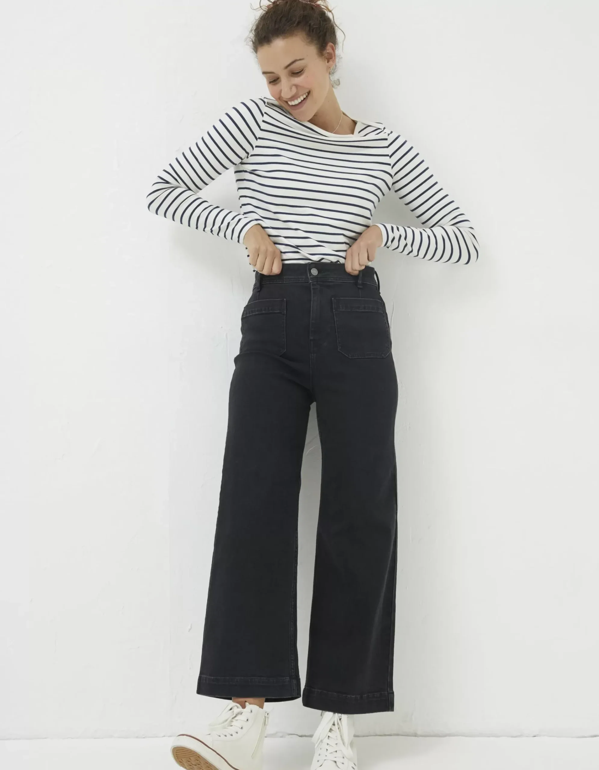 Women FatFace Jeans & Dungarees|Keswick Wide Leg Jeans
