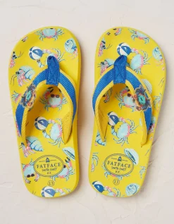 Boys FatFace View All|Kids Crab Flip Flops