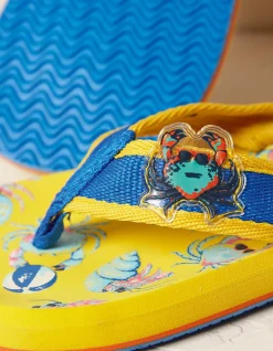Boys FatFace View All|Kids Crab Flip Flops