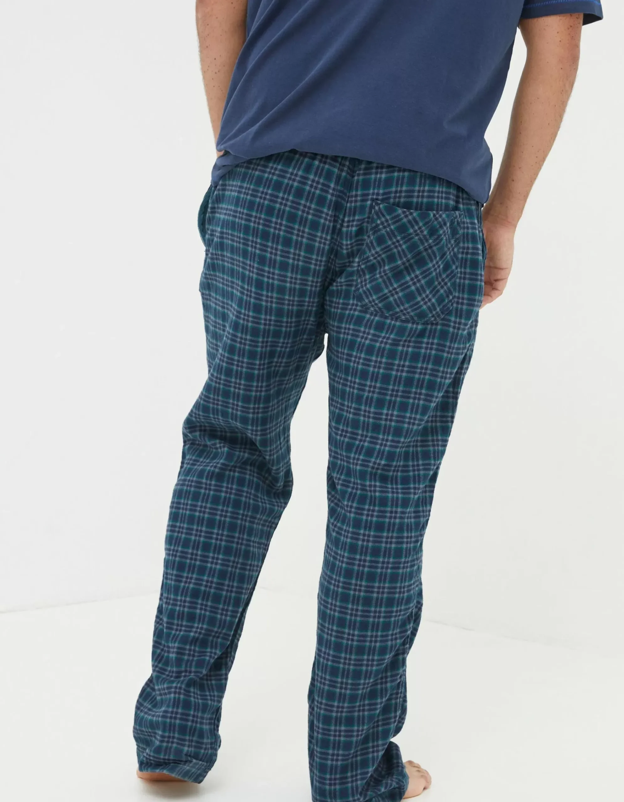 Men FatFace View All|Kinsale Check Pyjama Bottoms