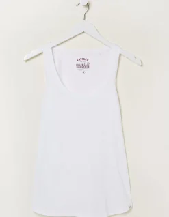 Women FatFace Tops & T-Shirts|Kirsty Organic Cotton Vest