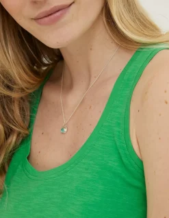 Women FatFace Tops & T-Shirts|Kirsty Organic Cotton Vest