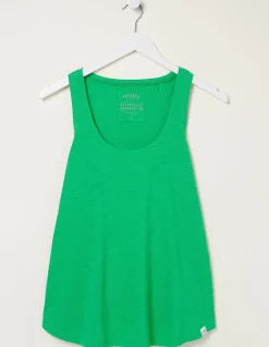 Women FatFace Tops & T-Shirts|Kirsty Organic Cotton Vest