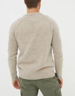 Men FatFace View All|Lambswool Crew Jumper