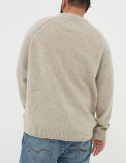 Men FatFace View All|Lambswool Crew Jumper