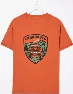 Gifts FatFace Land Rover Collaboration|Land Rover Badge T-Shirt
