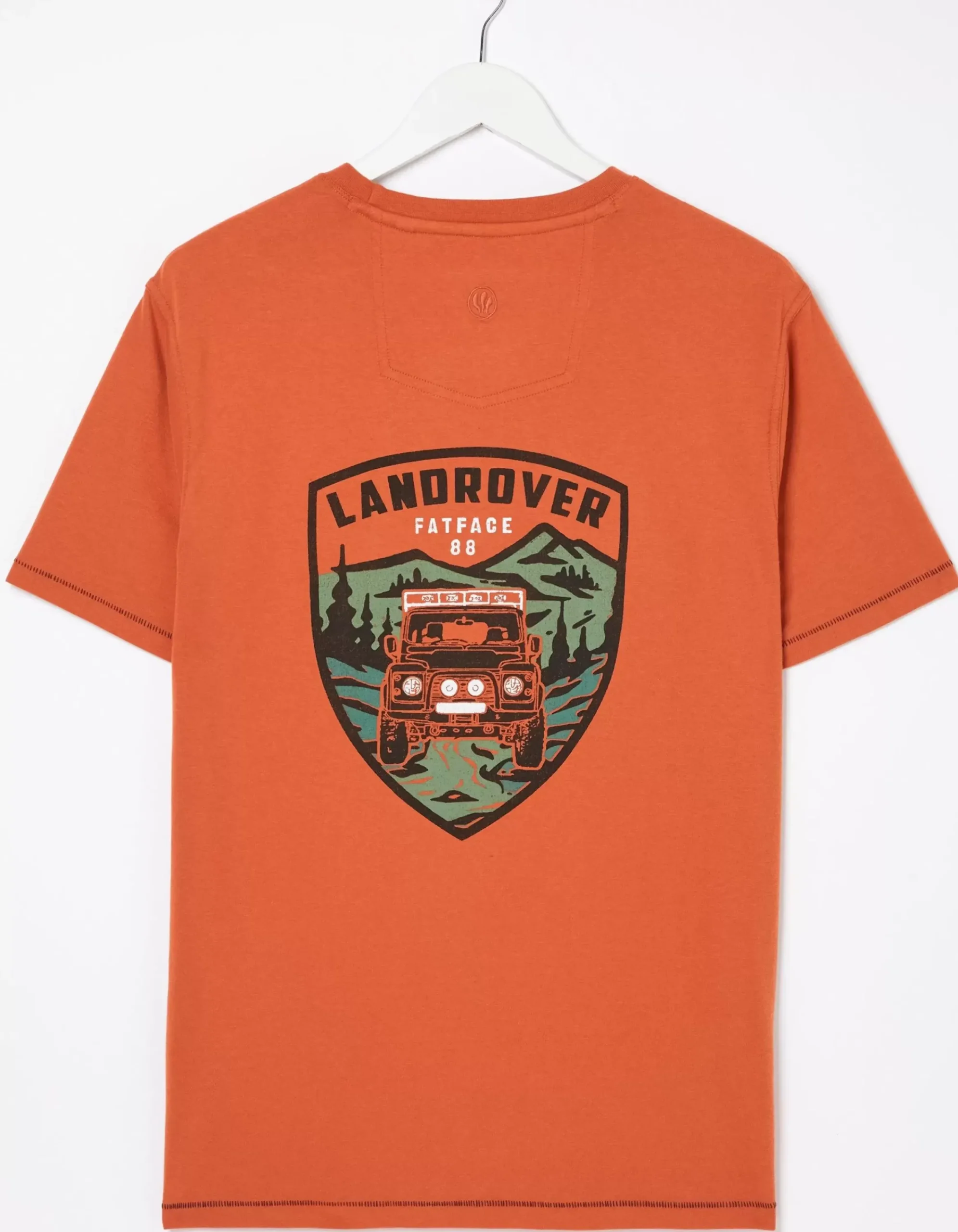 Gifts FatFace Land Rover Collaboration|Land Rover Badge T-Shirt