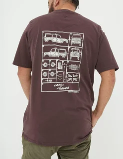 Gifts FatFace Land Rover Collaboration|Land Rover Deconstructed T-Shirt
