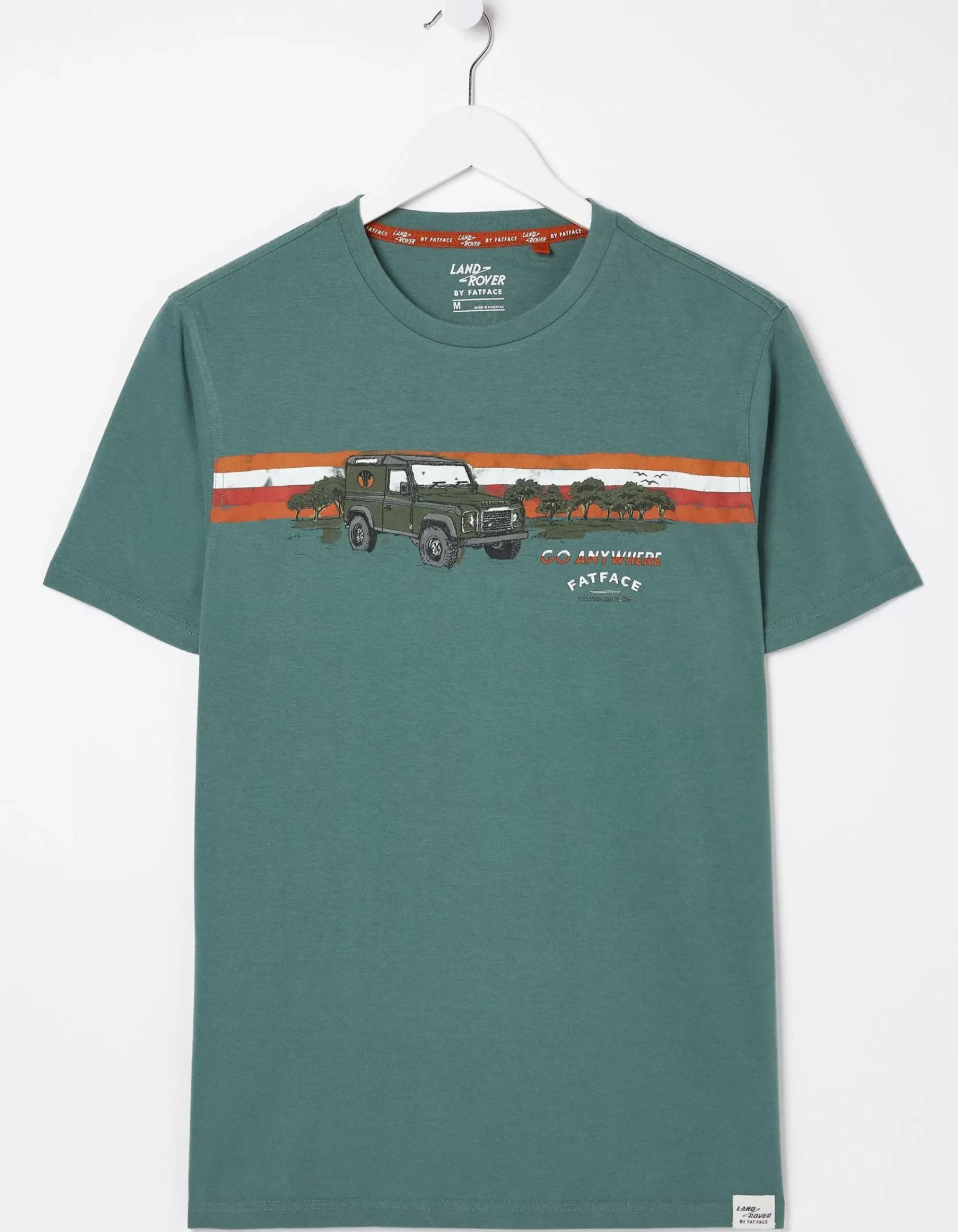 Gifts FatFace Land Rover Collaboration|Land Rover Embroidered T-Shirt