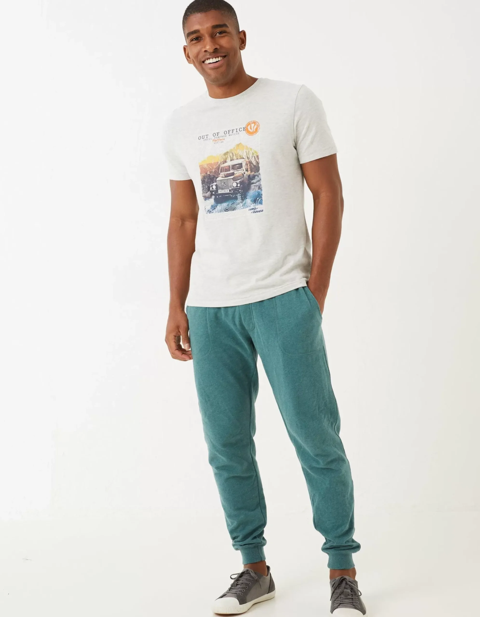 Gifts FatFace Land Rover Collaboration|Land Rover Out Of Office T-Shirt