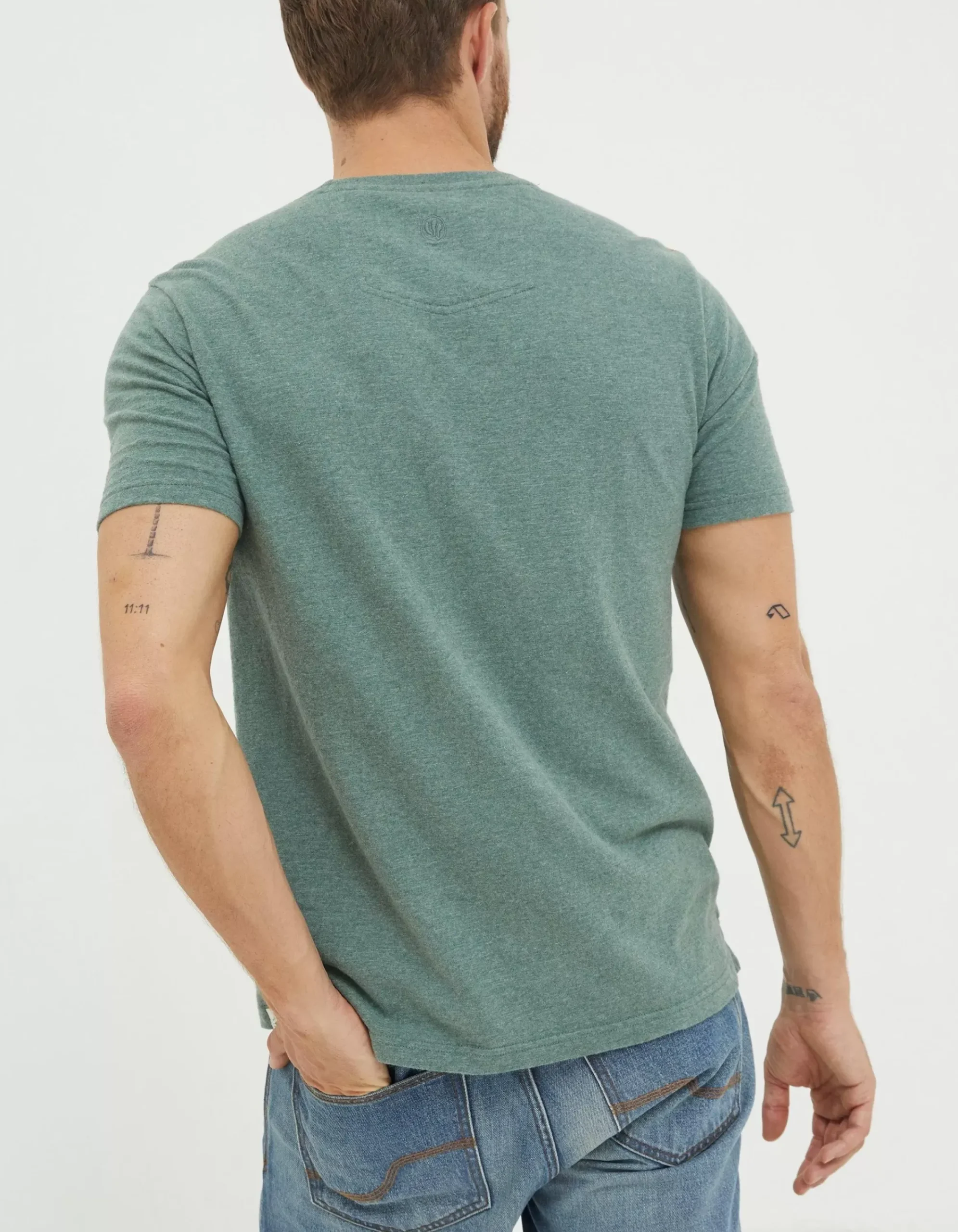Men FatFace View All|Land Rover Painted T-Shirt