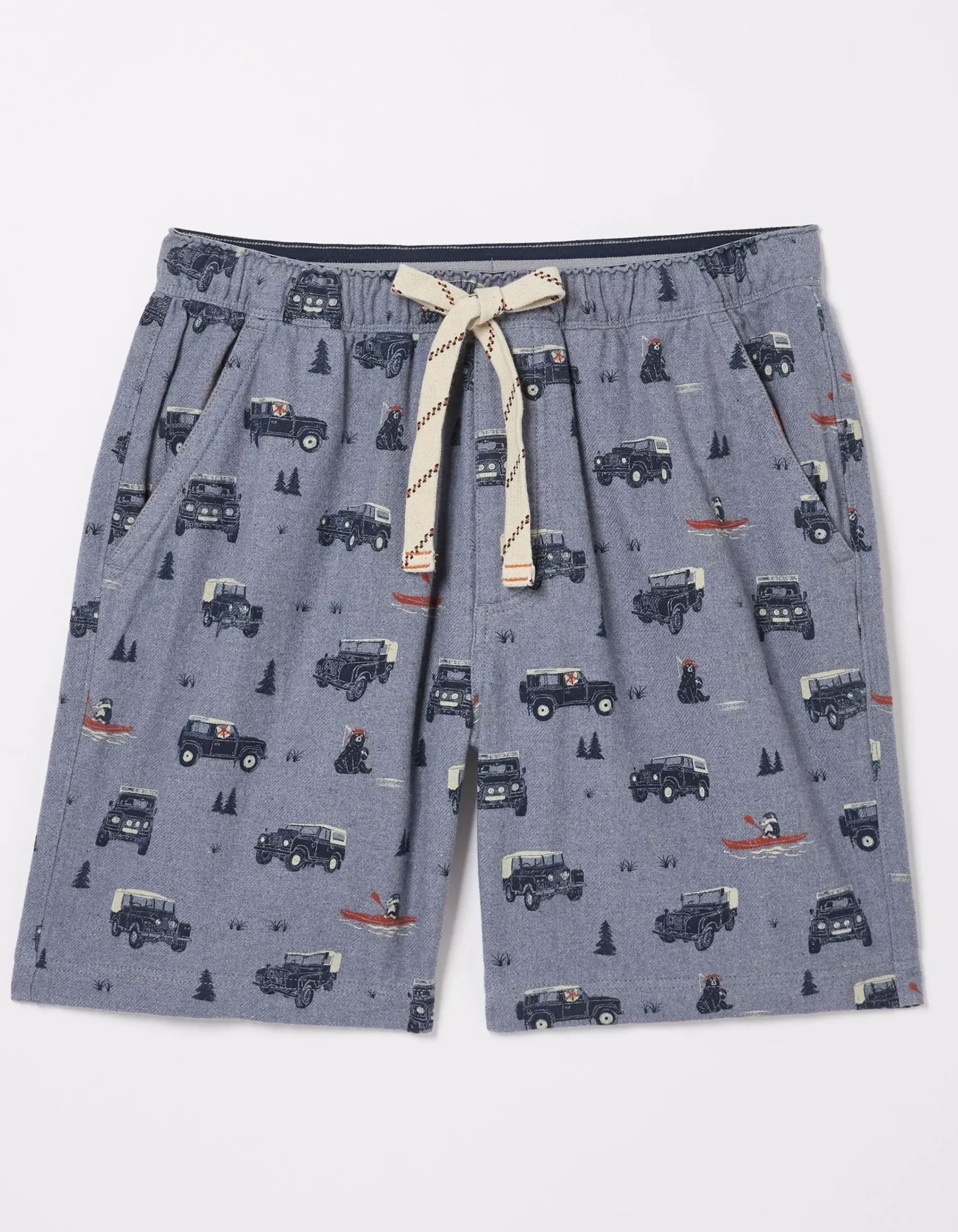 Gifts FatFace Land Rover Collaboration|Land Rover Pyjama Shorts