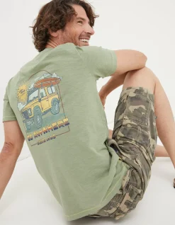 Gifts FatFace Land Rover Collaboration|Land Rover Surf Trip T-Shirt