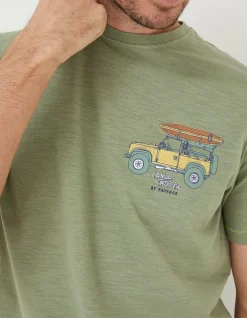 Gifts FatFace Land Rover Collaboration|Land Rover Surf Trip T-Shirt