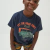 Gifts FatFace Land Rover Collaboration|Land Rover Times Jersey T-Shirt