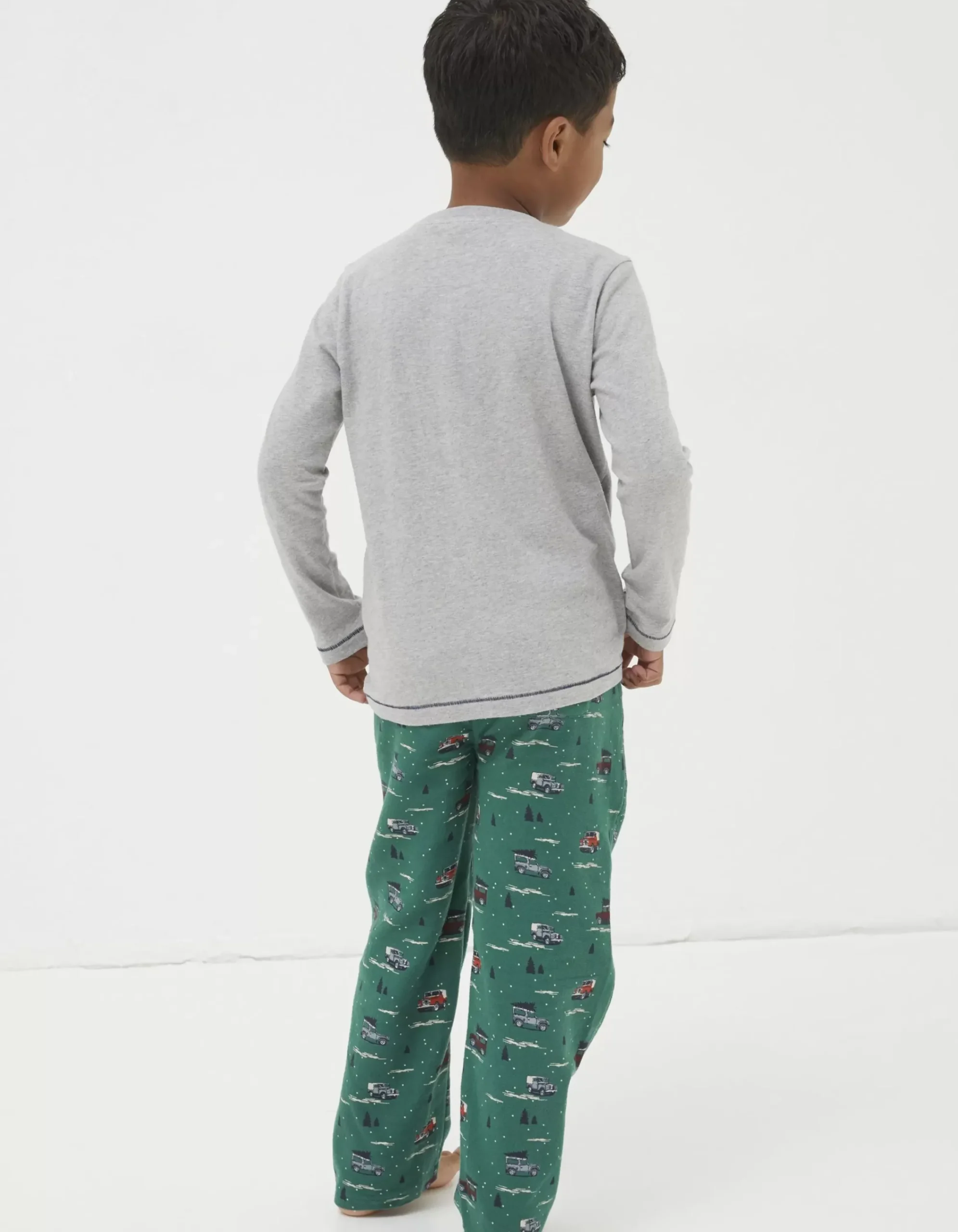 Gifts FatFace Land Rover Collaboration|Land Rover Woven Pyjama Set