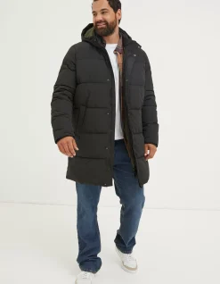 Men FatFace View All|Launton Longline Puffer Jacket