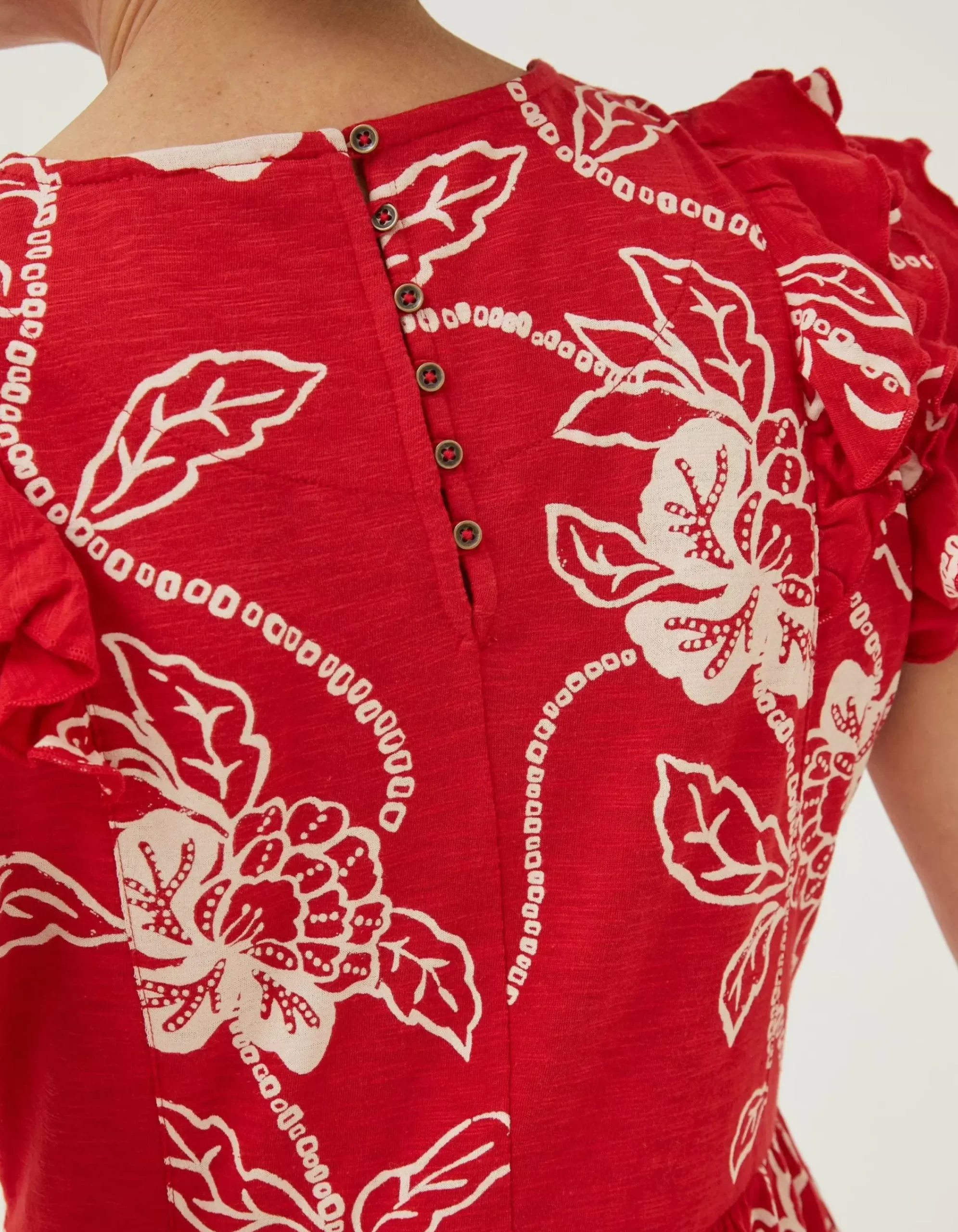 Women FatFace Dresses|Laurie Batik Jersey Dress