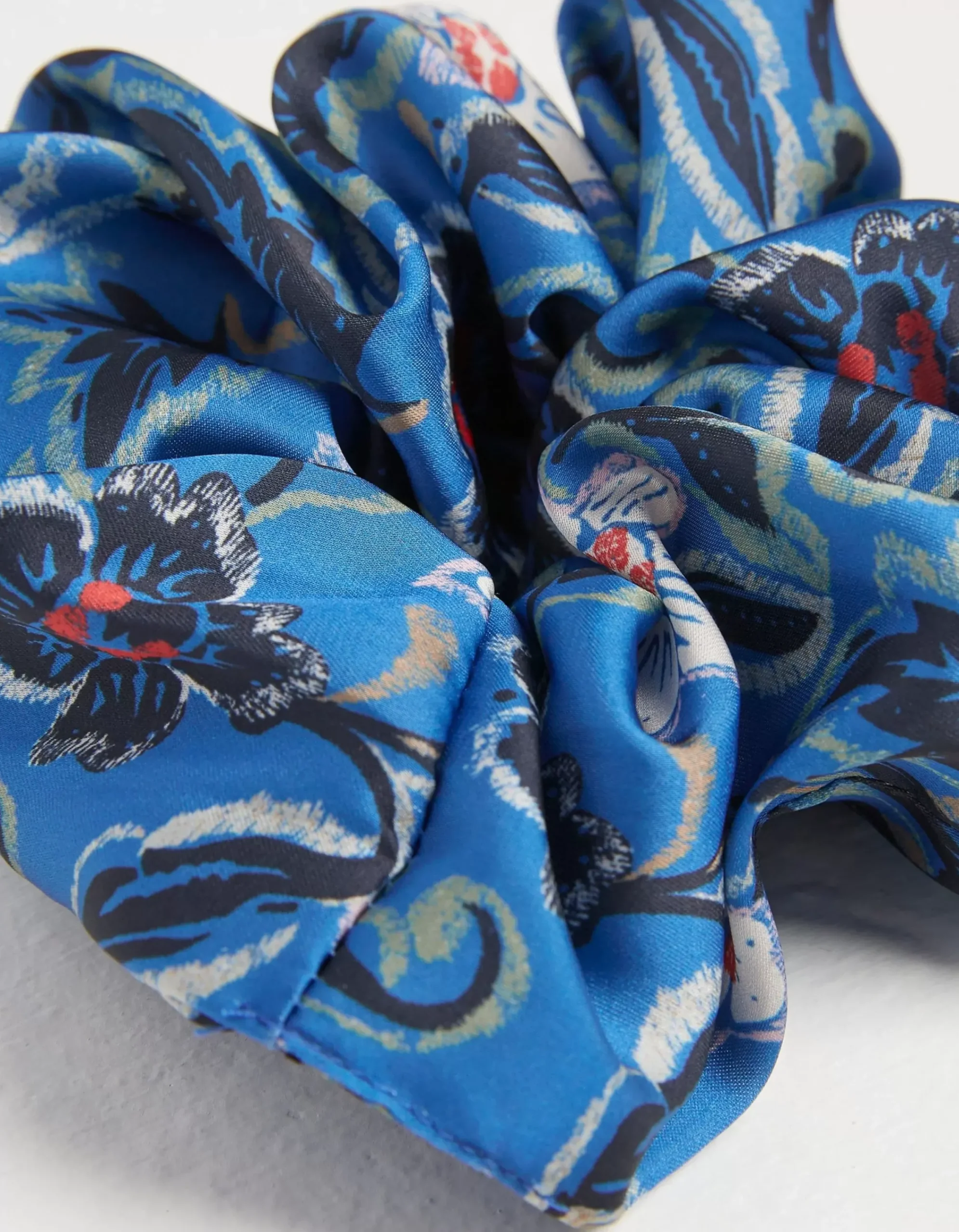 Women FatFace View All|Layered Floral Scrunchie