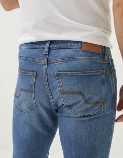 Men FatFace Jeans|Lean Slim Light Wash Jeans