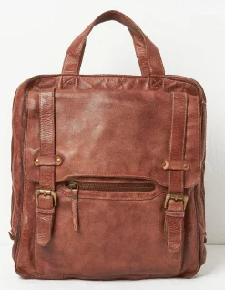 Men FatFace View All|Leather Rucksack