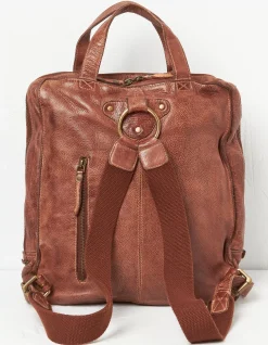 Men FatFace View All|Leather Rucksack