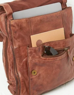 Men FatFace View All|Leather Rucksack