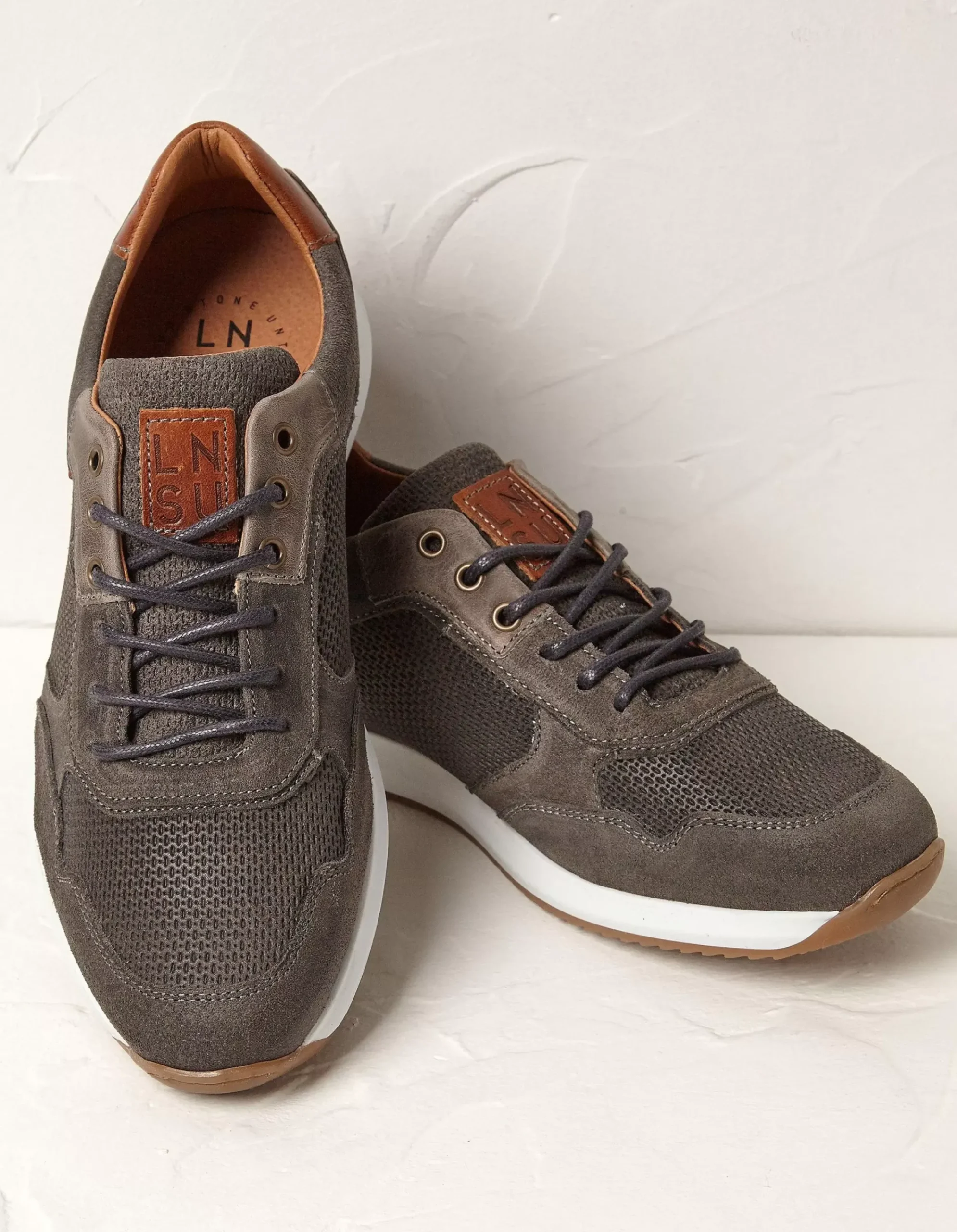 Men FatFace View All|Leather Trainer