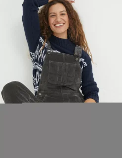 Women FatFace Trousers & Leggings|Lewes Cord Dungaree