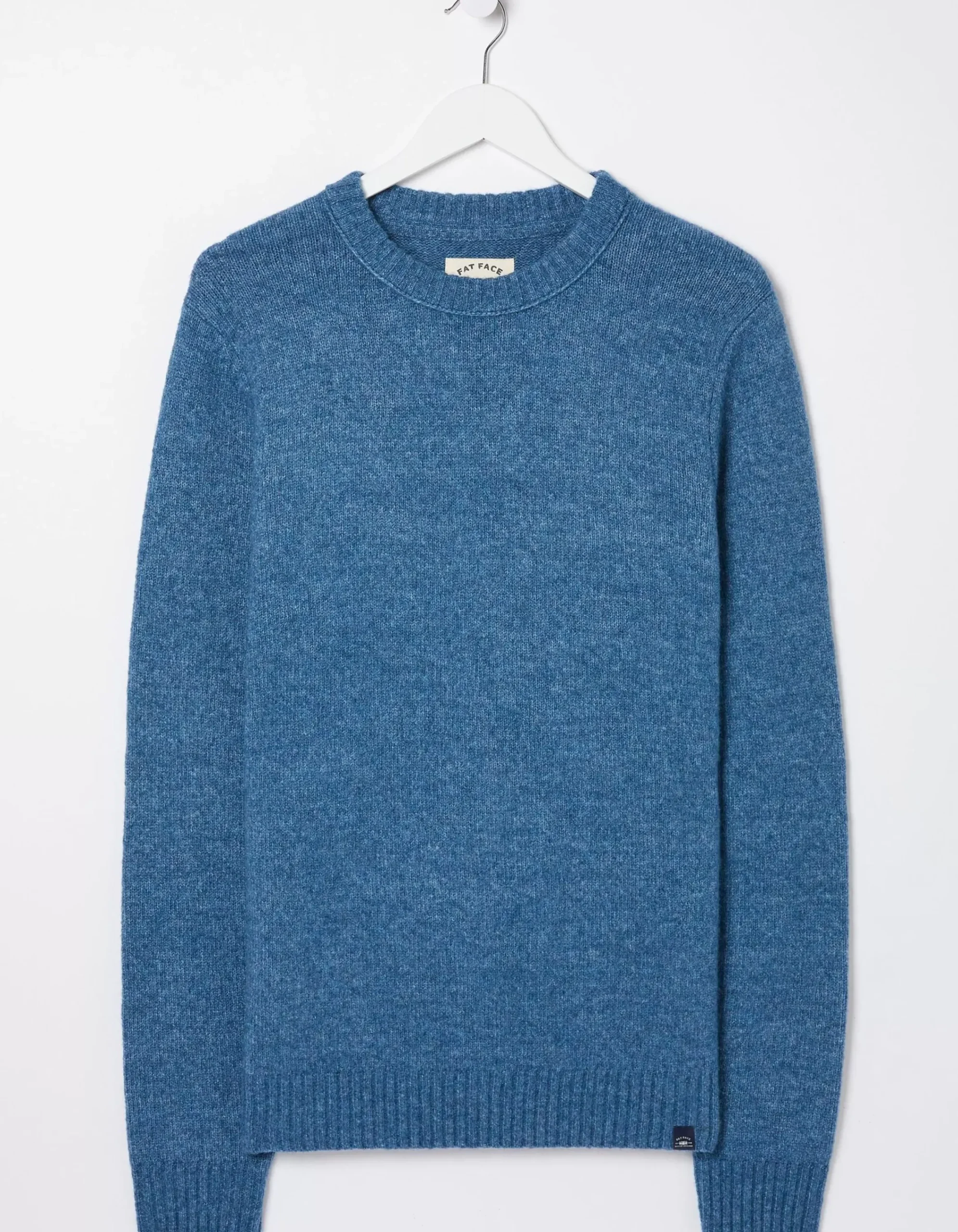 Men FatFace Knitwear|Lewes Crew Jumper