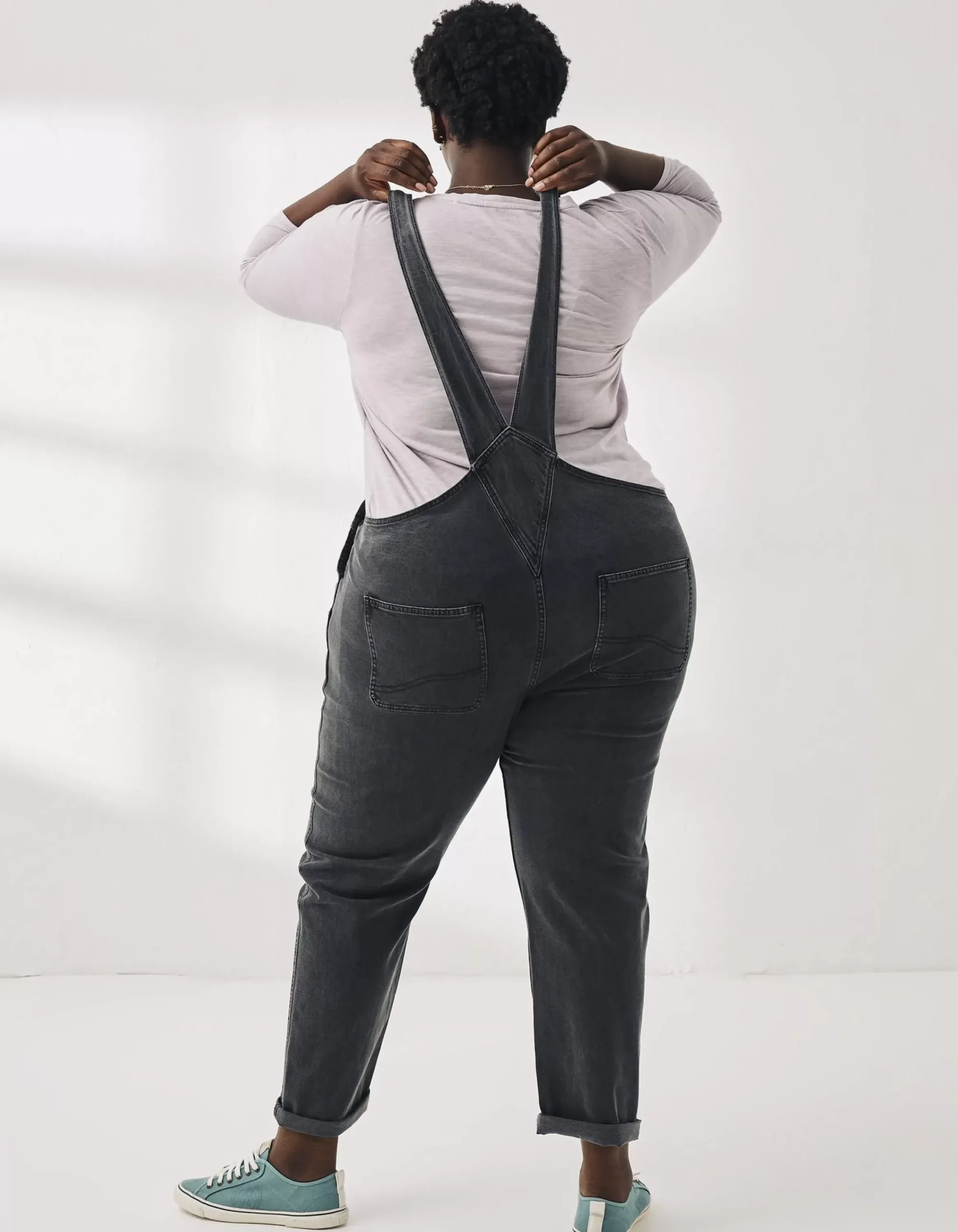 Women FatFace Jumpsuits & Playsuits|Lewes Slim Leg Denim Dungarees