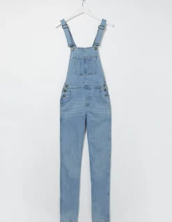 Women FatFace Jeans & Dungarees|Lewes Slim Leg Denim Dungarees
