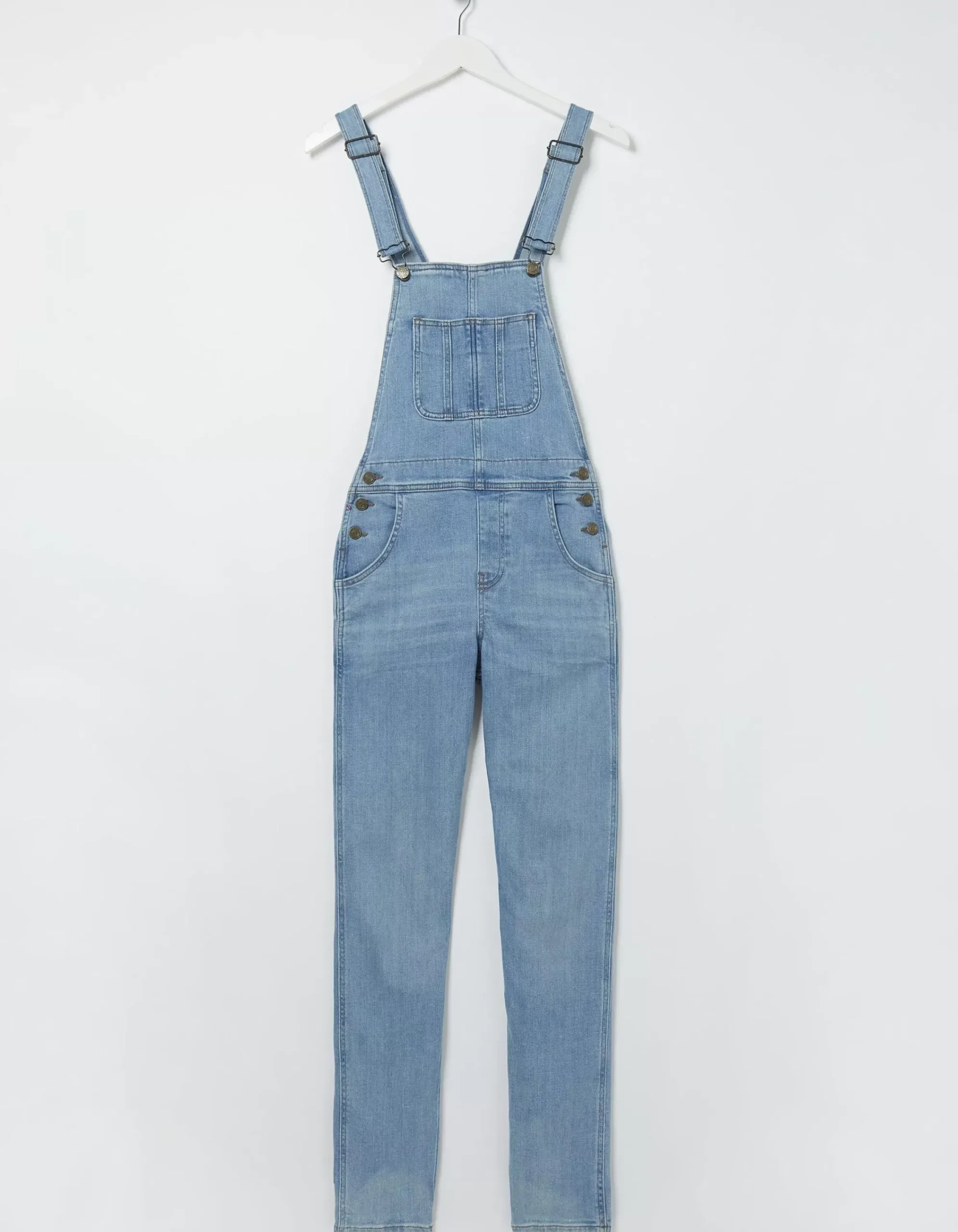 Women FatFace Jeans & Dungarees|Lewes Slim Leg Denim Dungarees