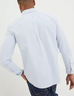 Men FatFace Shirts|Lidder Stripe Shirt