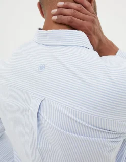 Men FatFace Shirts|Lidder Stripe Shirt