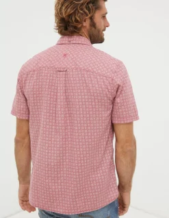 Men FatFace View All|Linear Print Shirt
