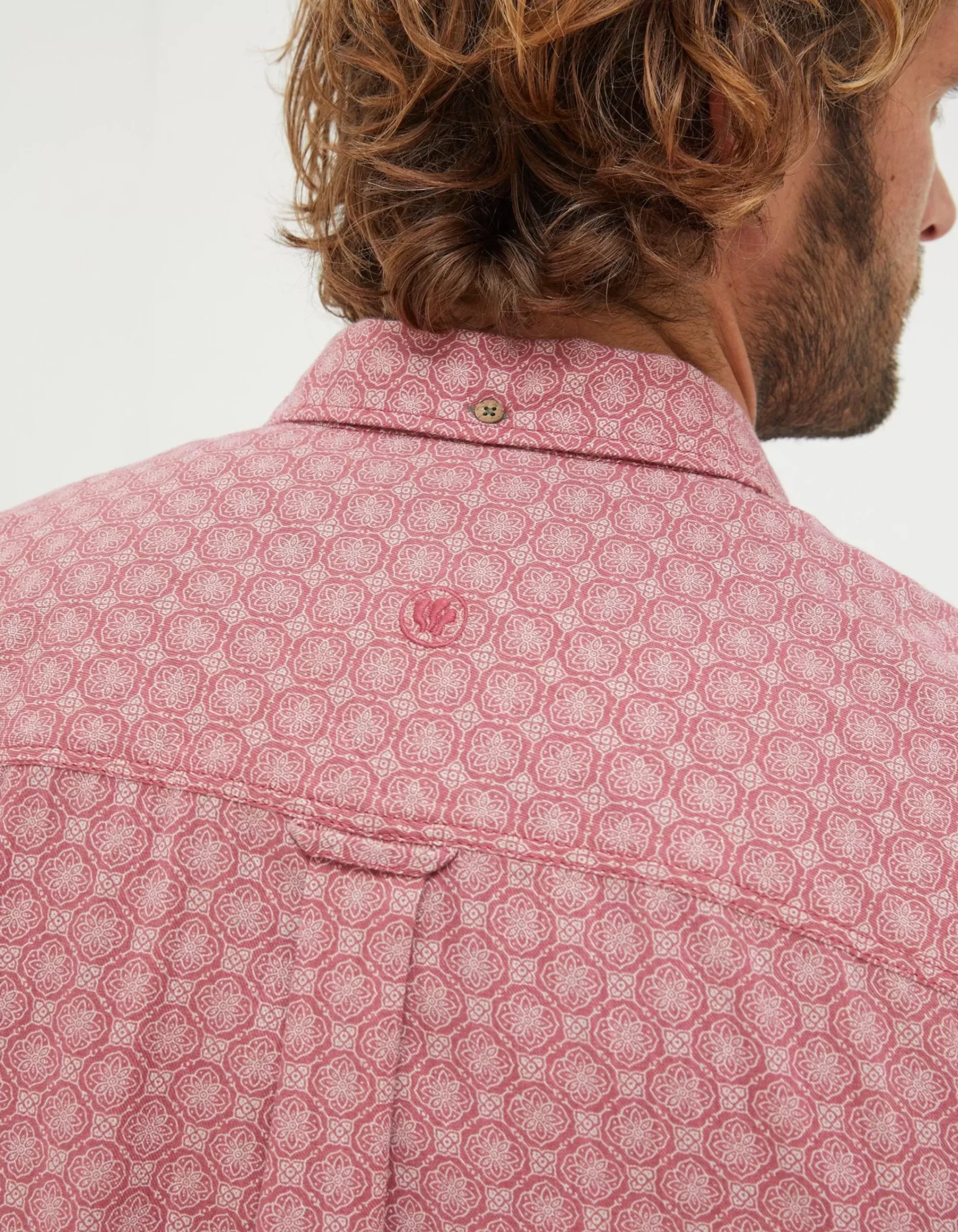 Men FatFace View All|Linear Print Shirt