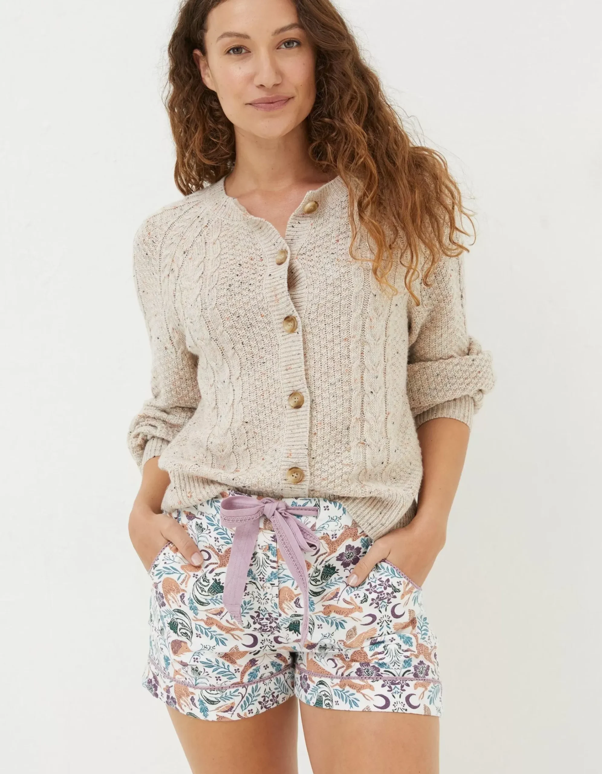 Women FatFace Nightwear & Loungewear|Lino Animals Short