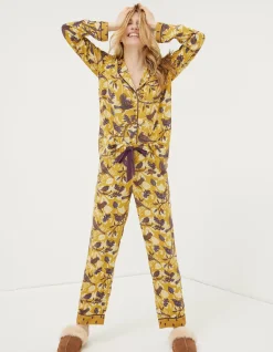 Women FatFace Nightwear & Loungewear|Lino Bird Pyjama Bottoms