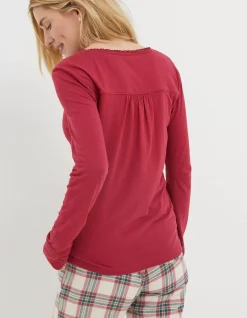 Women FatFace Nightwear & Loungewear|Livvy Henley Top