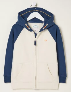 Boys FatFace View All|Lobster Zip Through Hoodie