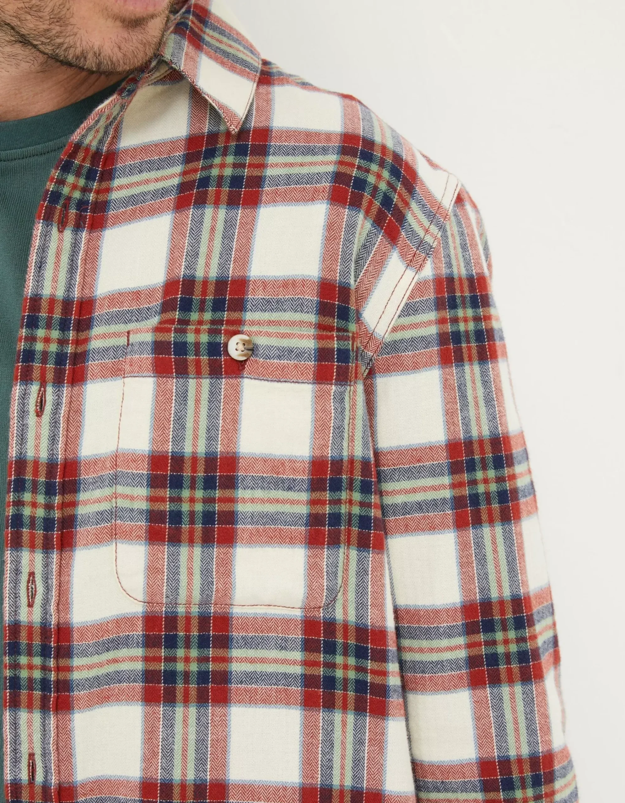 Men FatFace View All|Long Sleeve Bruton Check Shirt