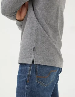 Men FatFace T-Shirts|Long Sleeve Kintbury Henley