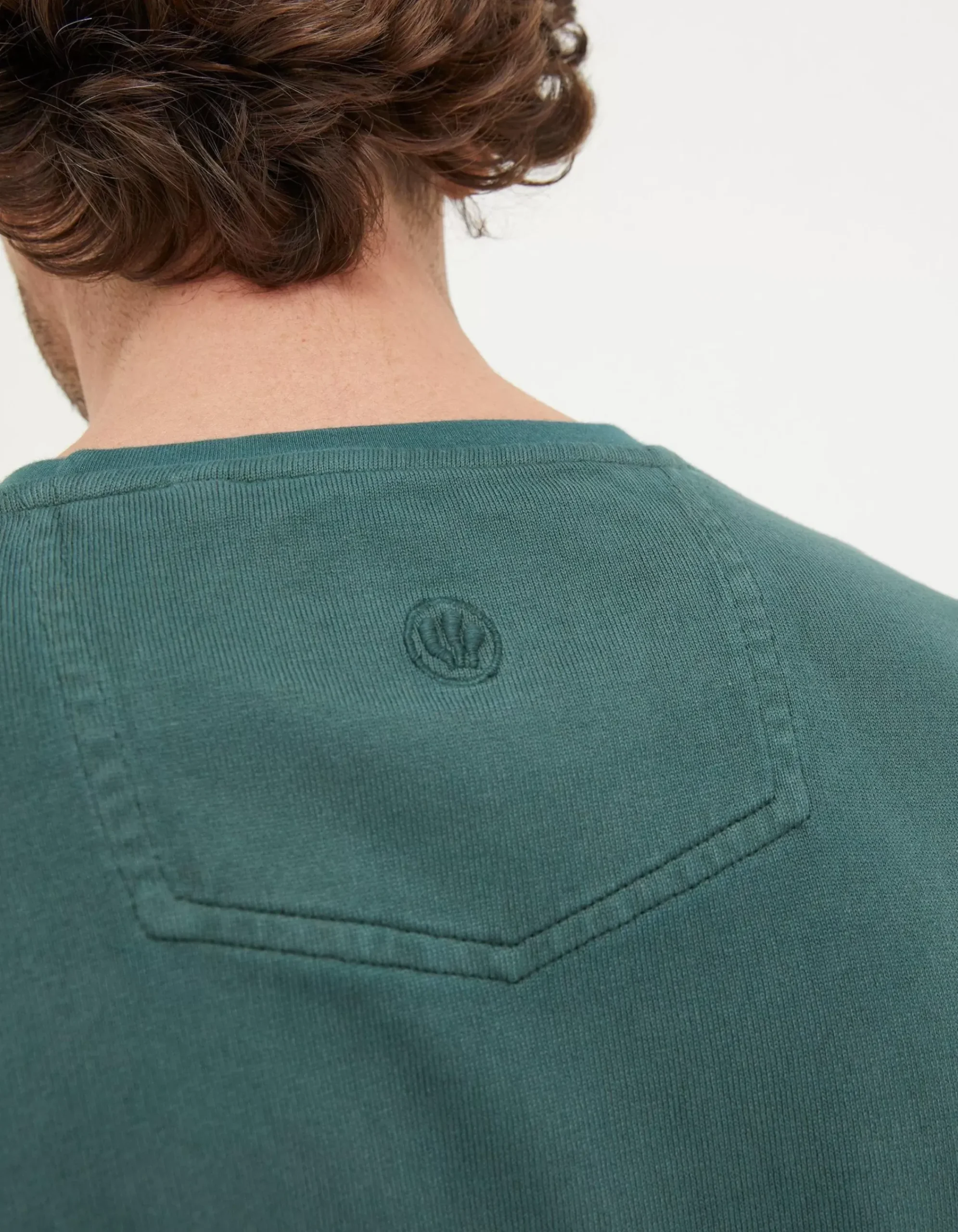 Men FatFace View All|Long Sleeve Pocket Crew