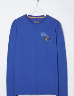 Men FatFace T-Shirts|Long Sleeve Val D'Isere T-Shirt