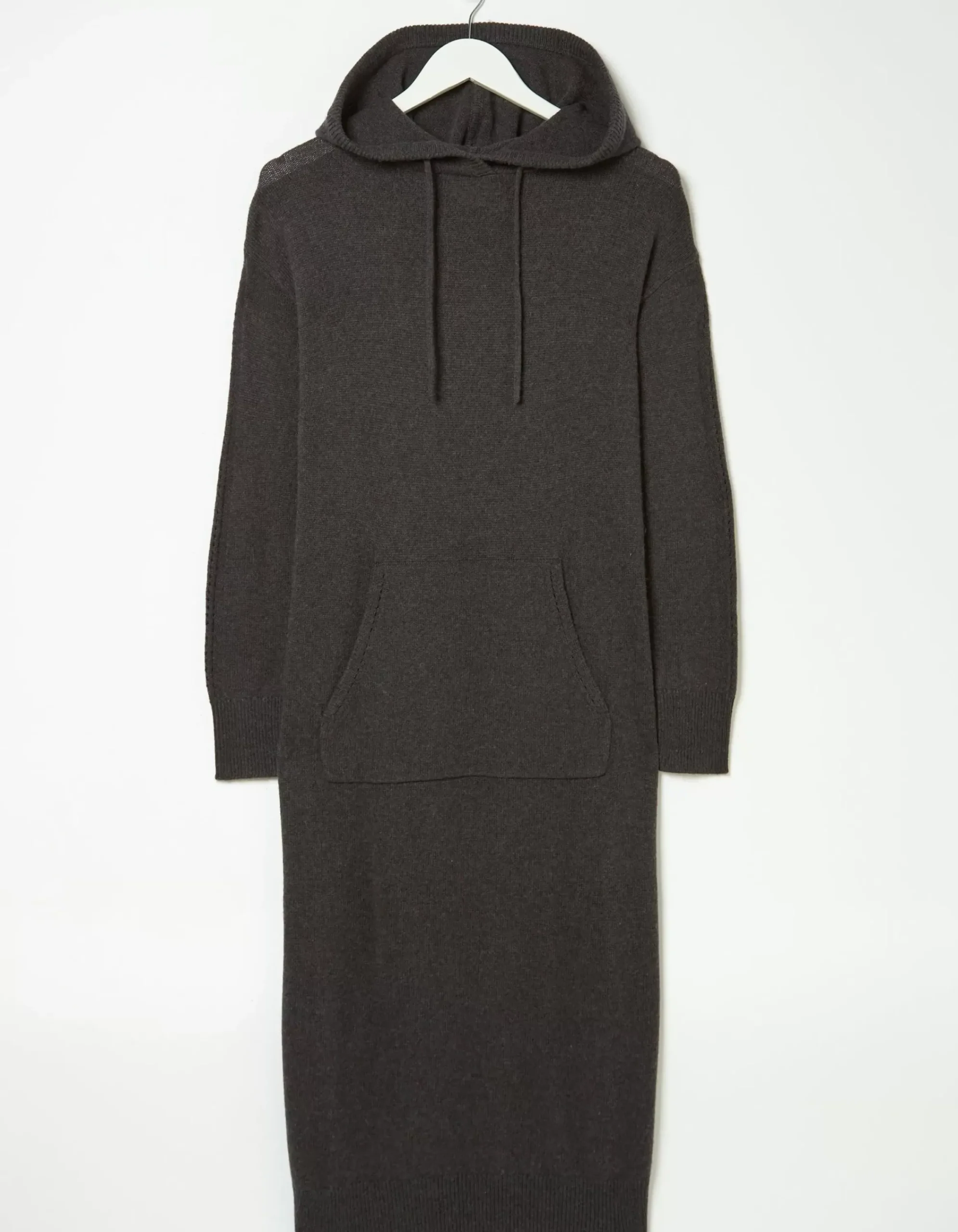 Women FatFace Dresses|Lounge Knitted Hoodie Dress