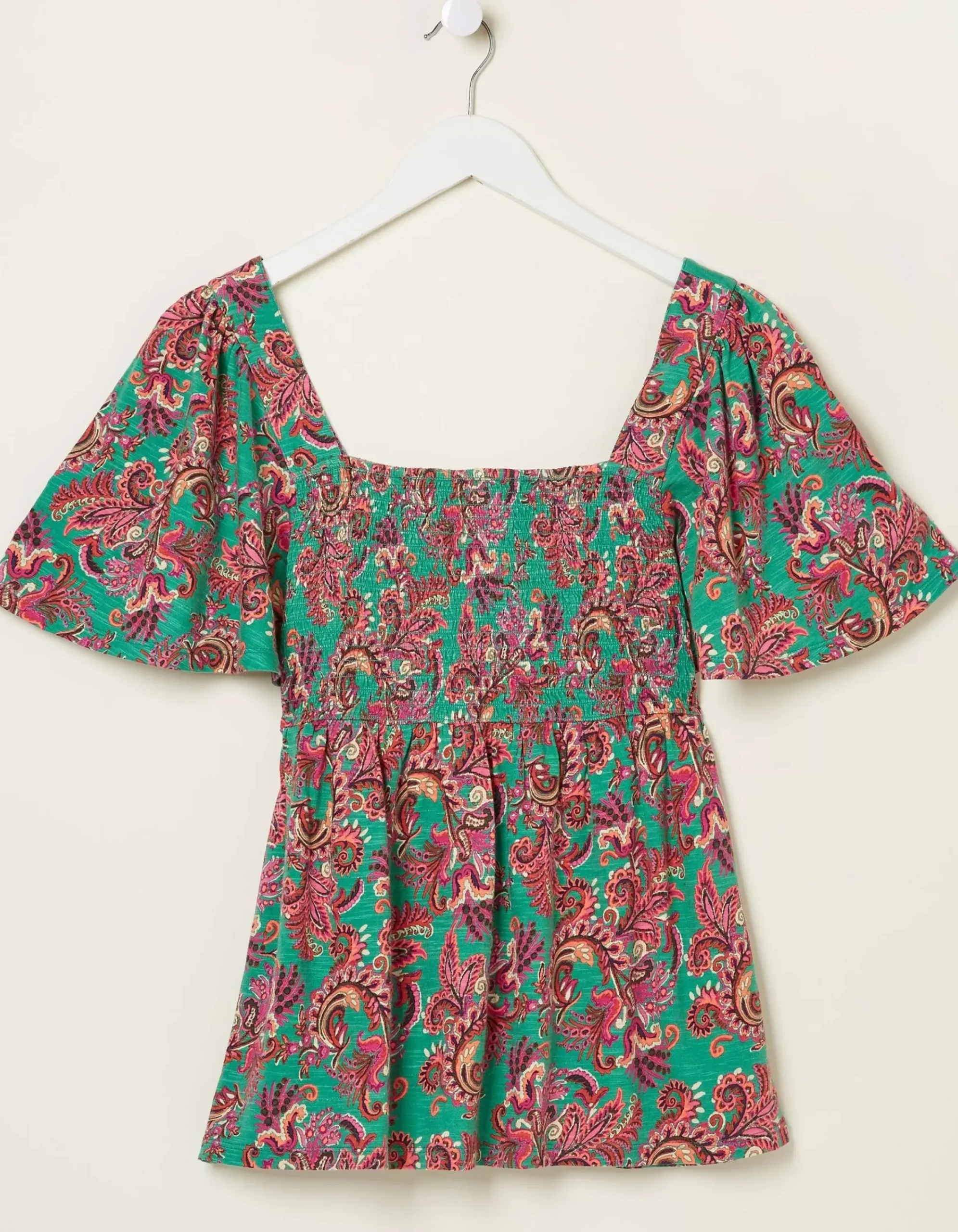 Women FatFace Tops & T-Shirts|Lucia Festival Floral Top